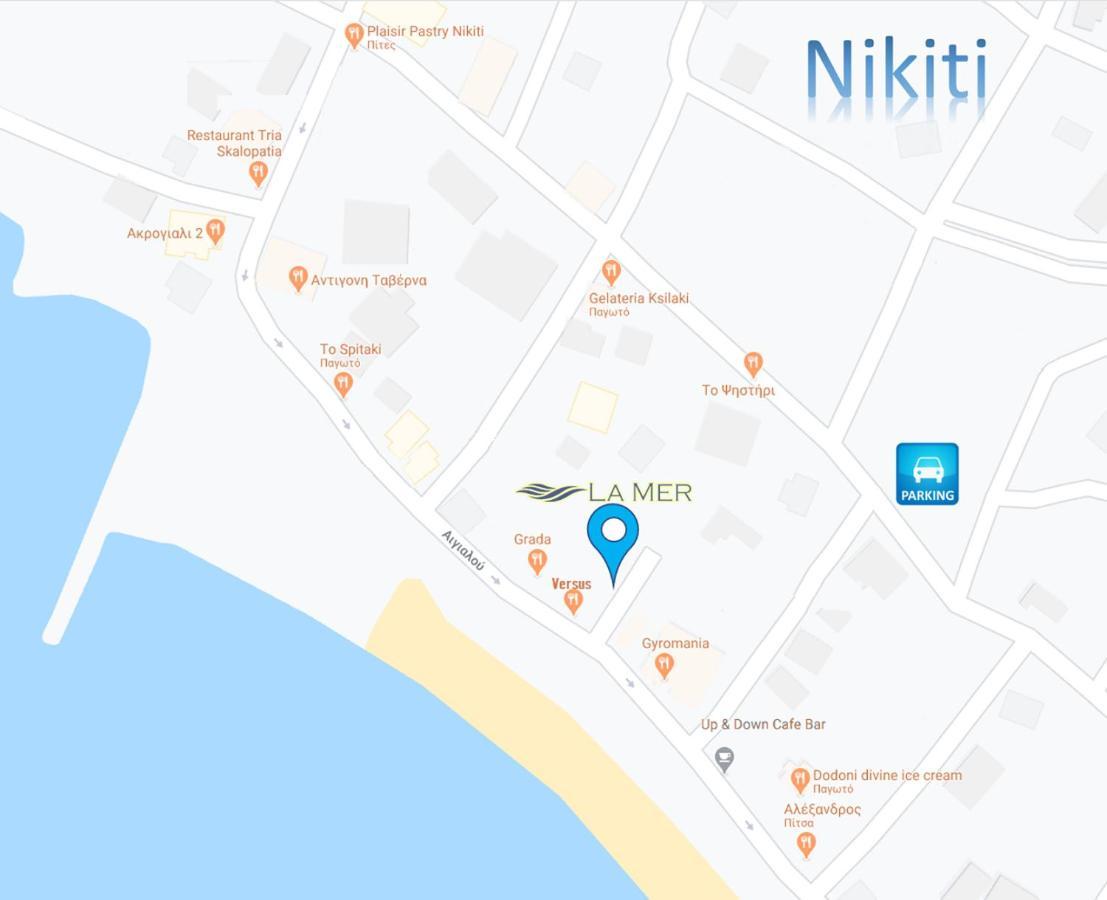 La Mer Apartments Никити Экстерьер фото